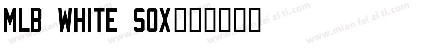 MLB White Sox字体转换
